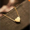 Tiny Heart Necklace Pendant Women Jewelry