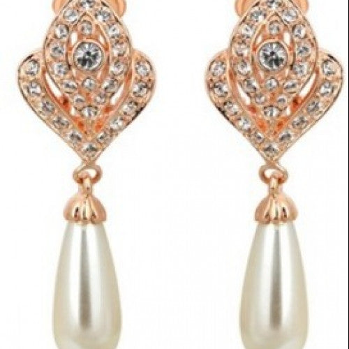 Clip Earrings For Women Fashion CZ Vintage Jewelry
