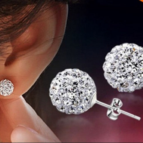 Piercing Crystal Earrings For Women